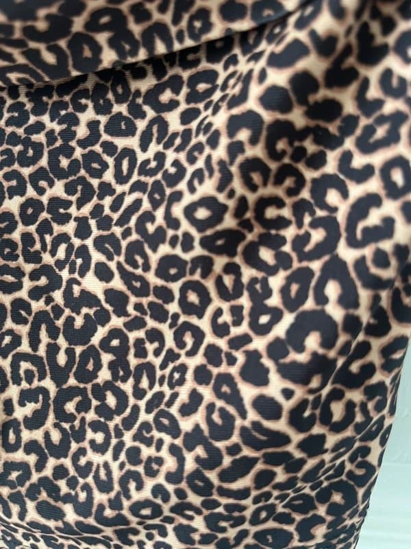 Bershka 🐆 Bershka Leopard Print Strapless Top – Size S 🔥