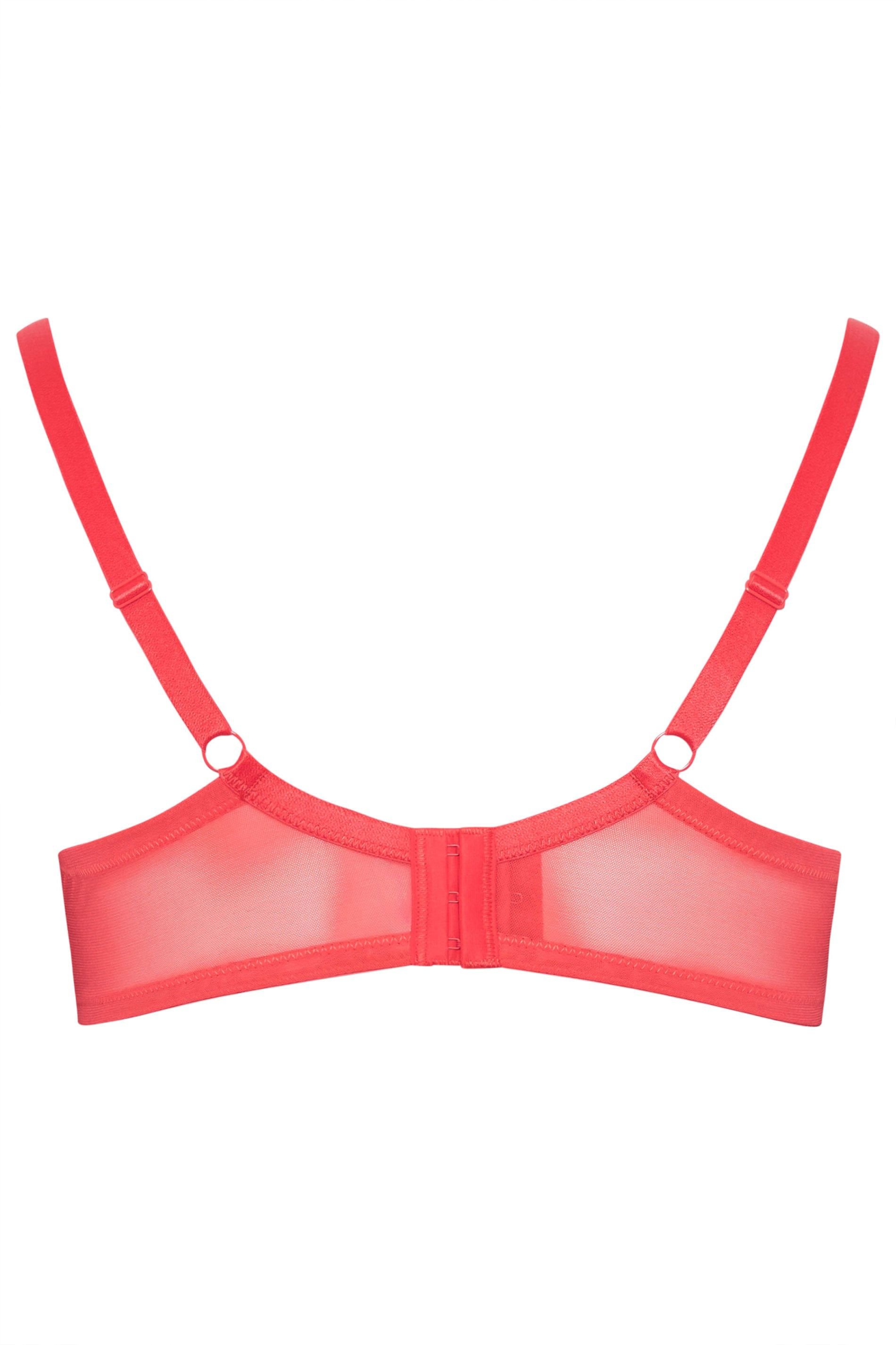 Yours Yours Women's 3 Pack Leopard Padded Bras in Black - 4