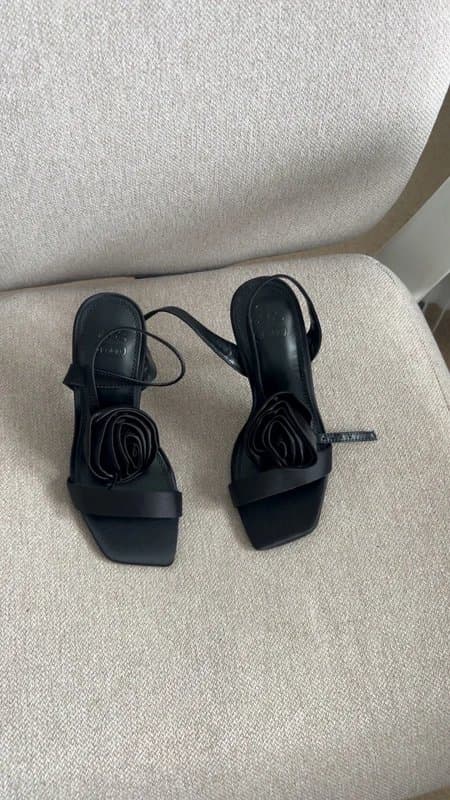 ASOS ASOS Nahlia Corsage Barely There Heels Size 2