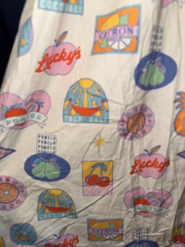 Never Fully Dressed Never Fully Dressed Fruit Sticker Dress Size 12 NEW