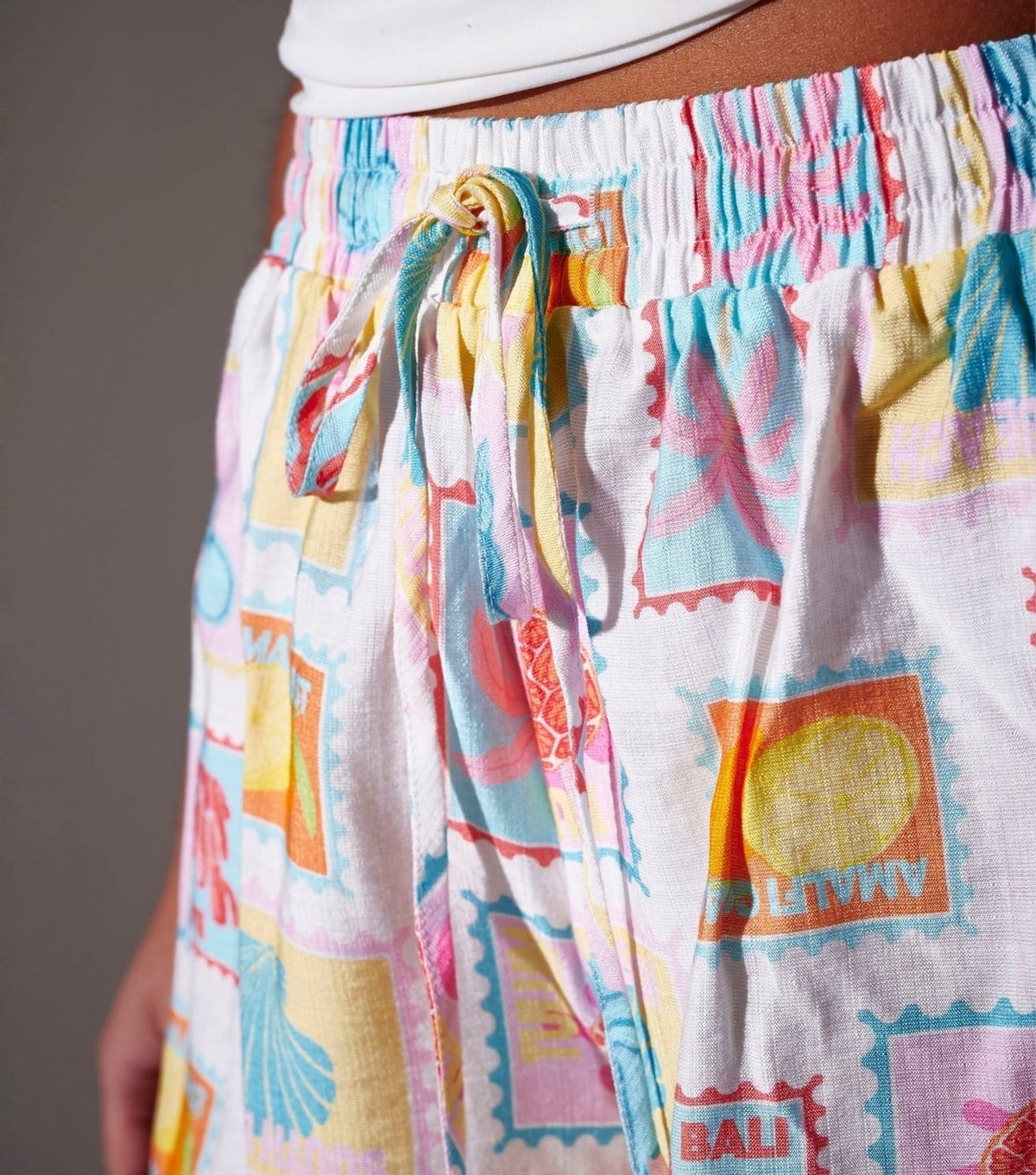 South Beach Women's Multicoloured Postcard Print Shorts South Beach New Look - 4