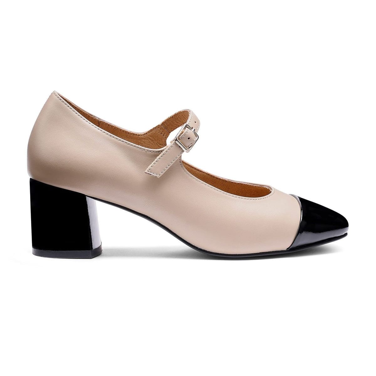 Hotter Hotter Women's 'Shimmer' Smart Heels in Nude - 1