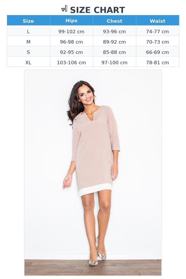 Love Lace Love Lace Women's Subdued 3/4 sleeve dress with pockets Style 44238 in Pink - 3