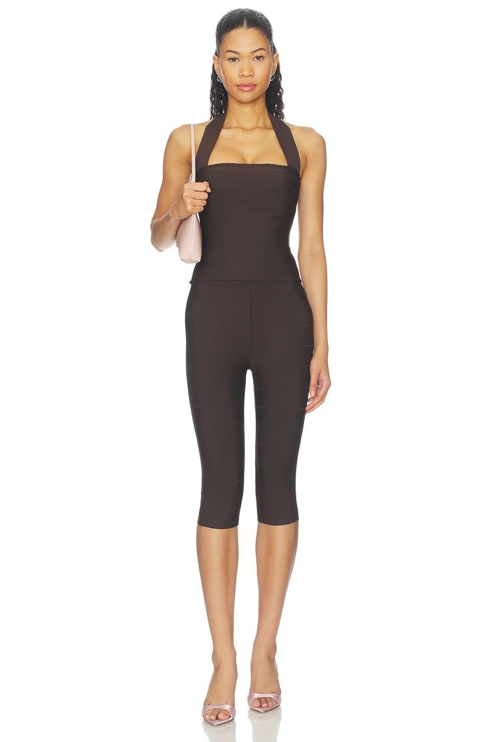 revolve Angelah Bandage Capri Set