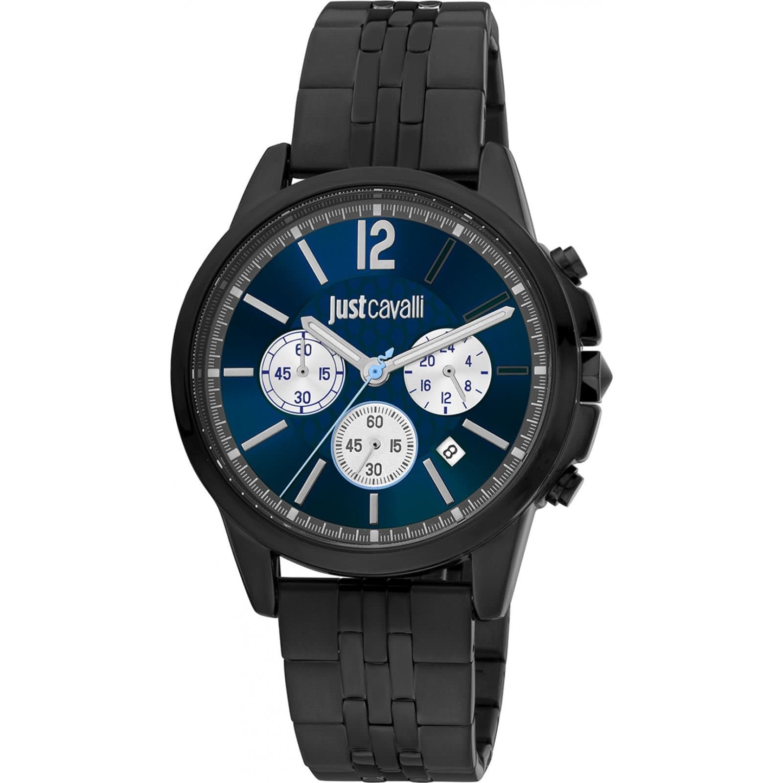Just Cavalli Just Cavalli Men's JC1G175M0275 42mm Quartz Watch in Black