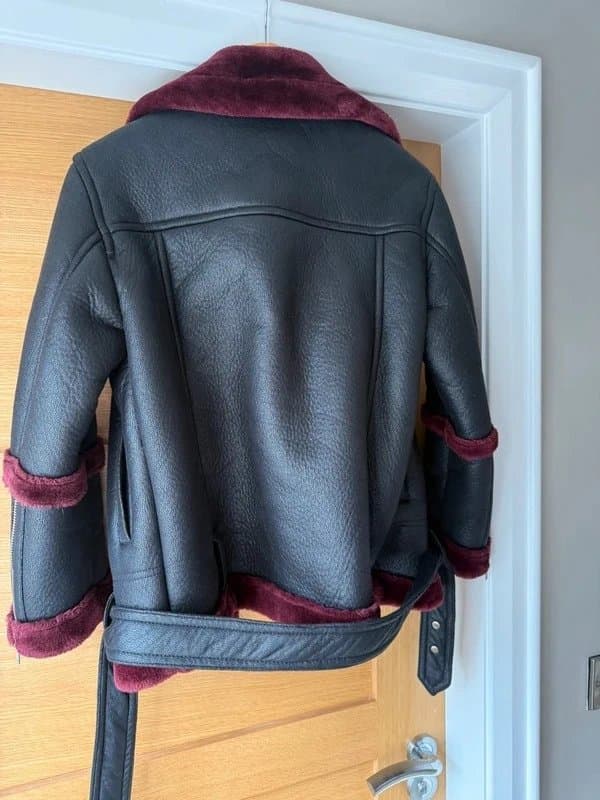 ASOS ASOS Design Luxe Leather Jacket