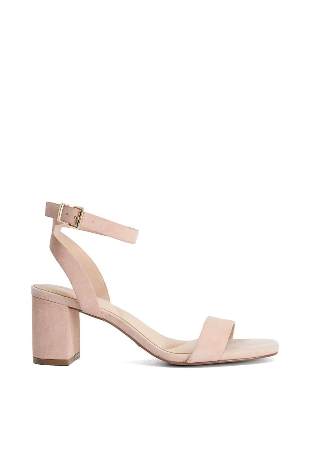 Dune London Dune London Natural Suede Heeled Sandals