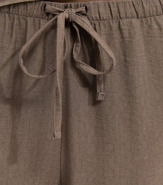 New Look Women's Mink Woven Wide Leg Trousers New Look - 3