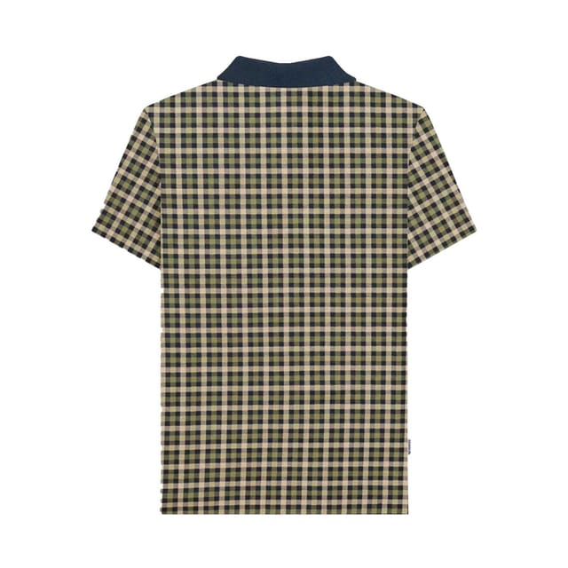 Lambretta Lambretta Men's AW25 Checked Polo Shirt - 2
