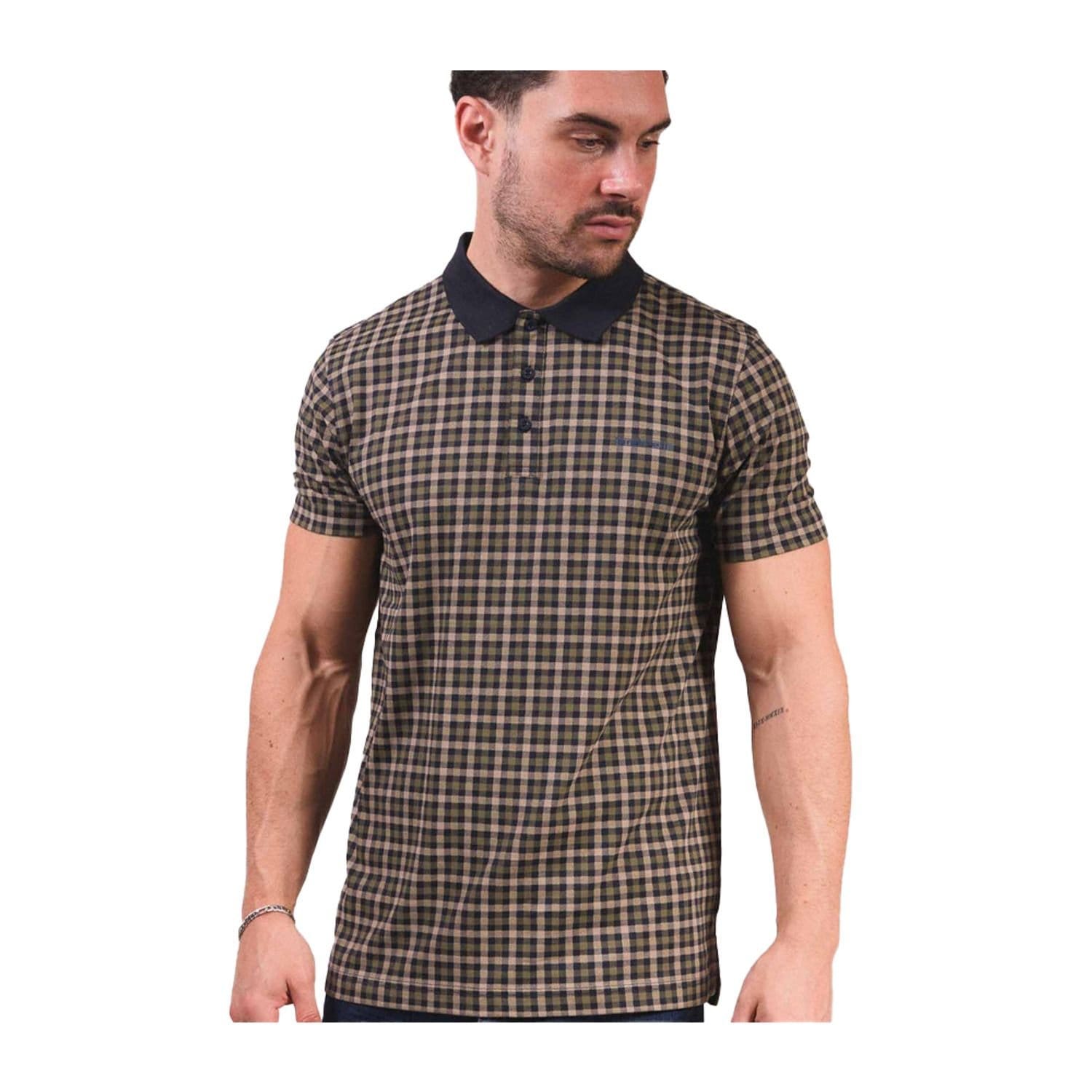 Lambretta Lambretta Men's AW25 Checked Polo Shirt - 4