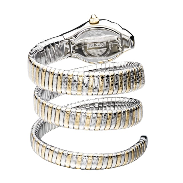 Just Cavalli Just Cavalli Women's Just Glam EVO 1 silver Dial Stainless Steel Bracelet Watch in Gold - 2