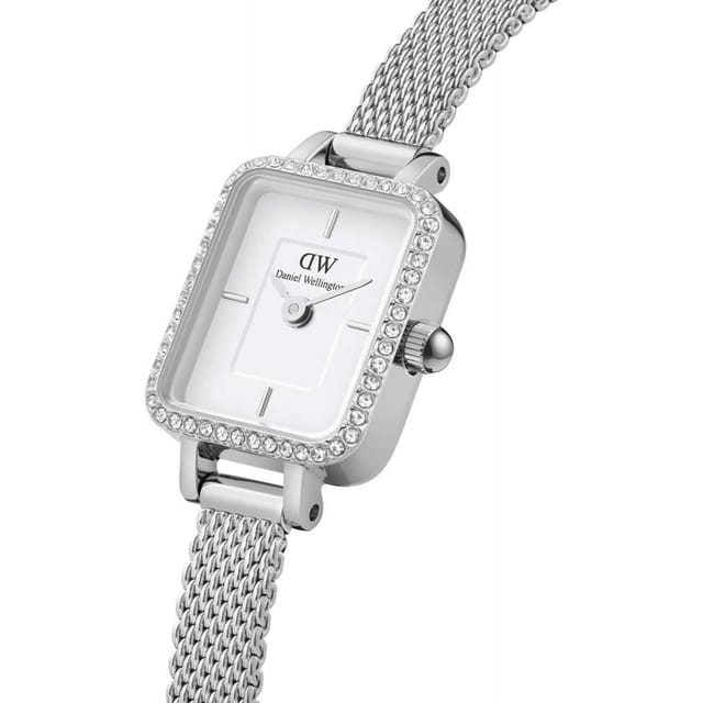Daniel Wellington Daniel Wellington Women's DW00100732 Quadro 15mm Quartz Watch in Silver - 2