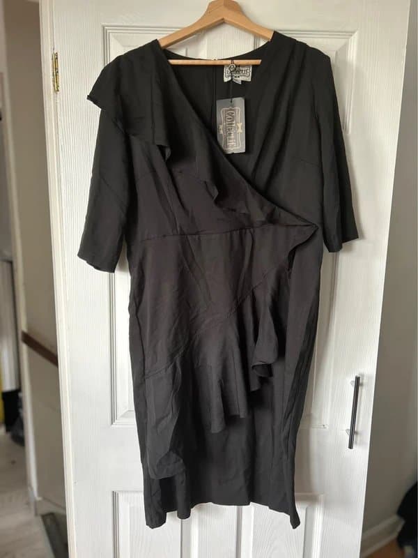 Collectif Gorgeous Classy Ruffle Faux Wrap Dress (worth £75!)