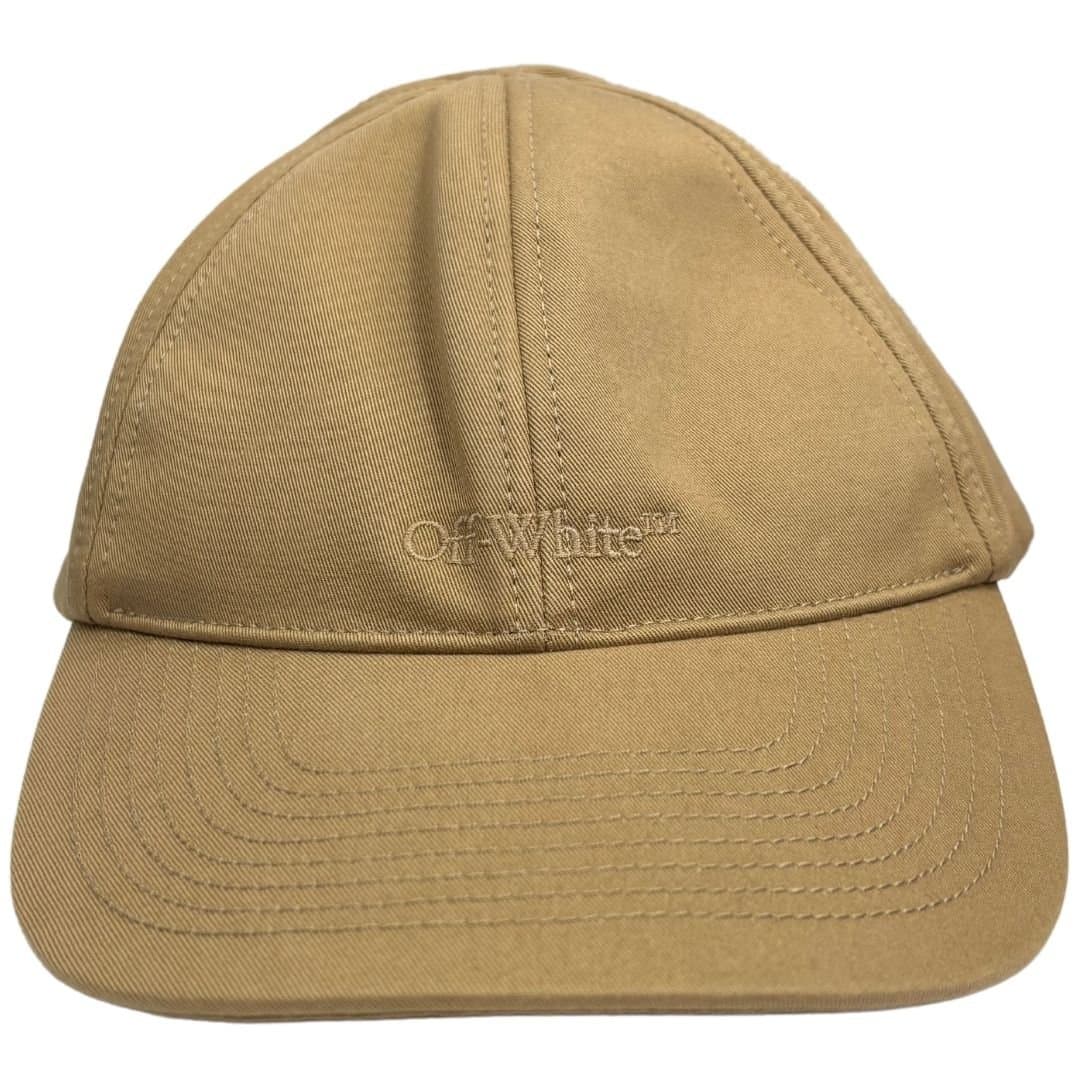Off-White Off-White Men's Monotone Logo Baseball Cap Beige