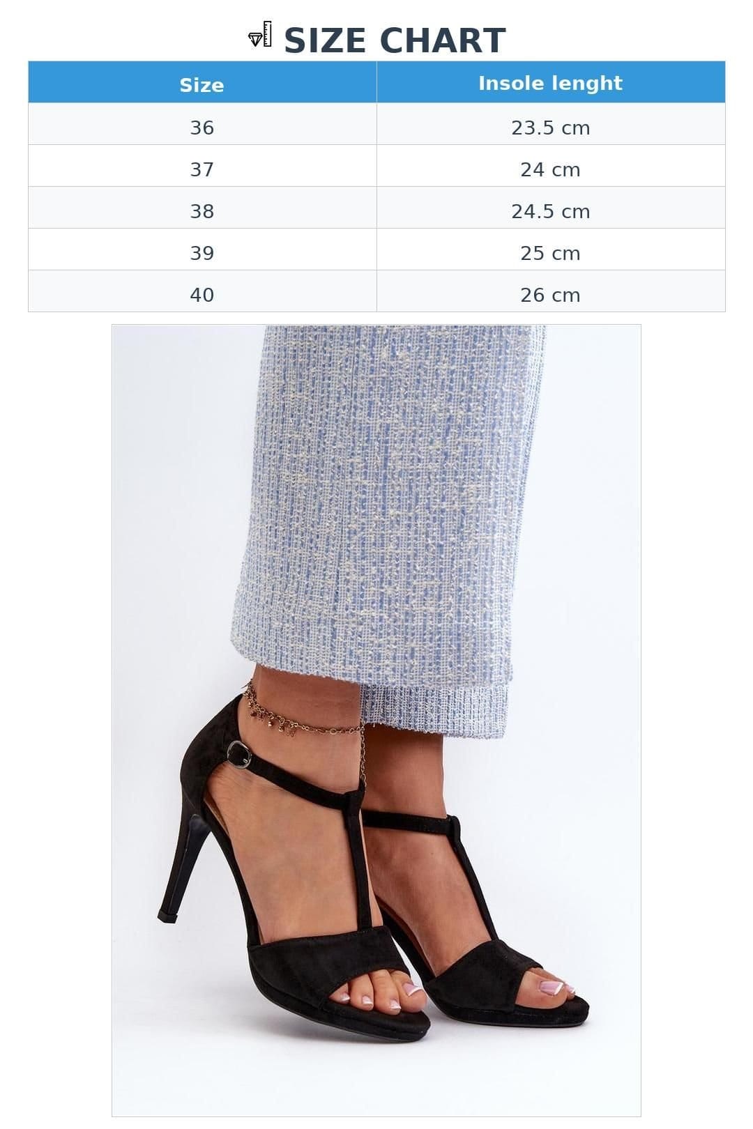 Love Lace Love Lace Women's Vinceza Stiletto Heel Sandals with Adjustable Buckle Strap in Black - 4
