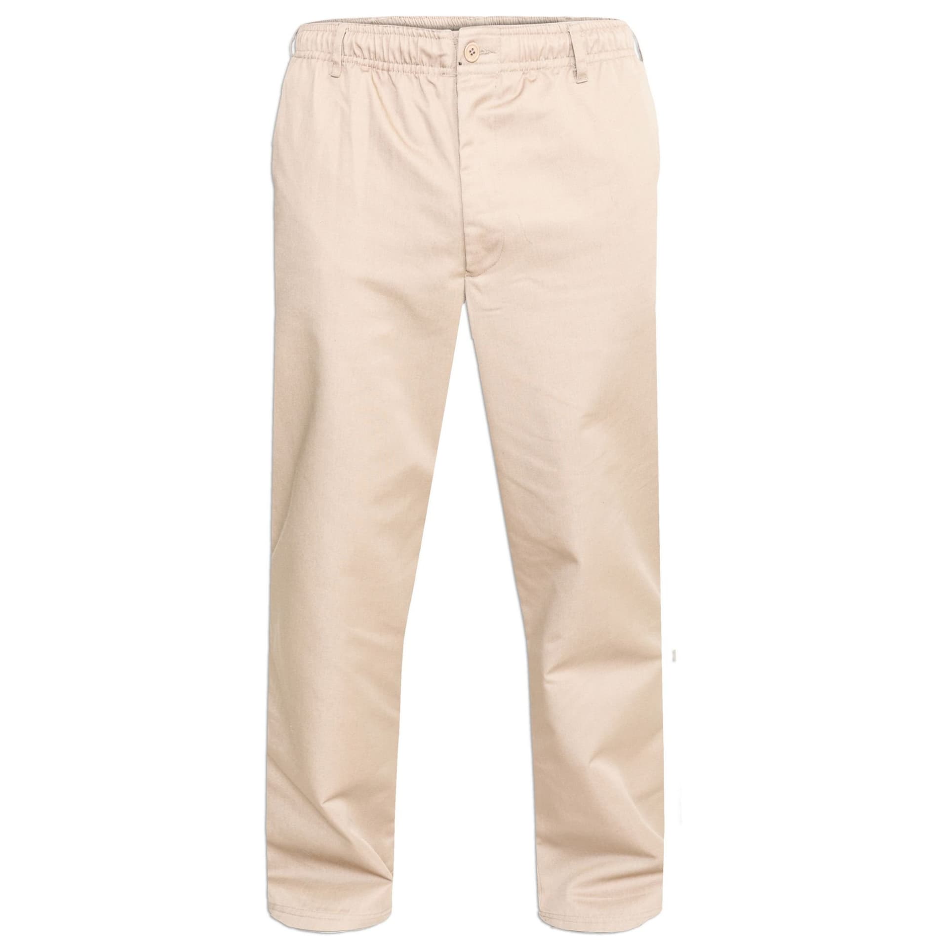 Duke Clothing Duke Clothing Men's D555 Basilio Elasticated Waist Rugby Trousers in Stone