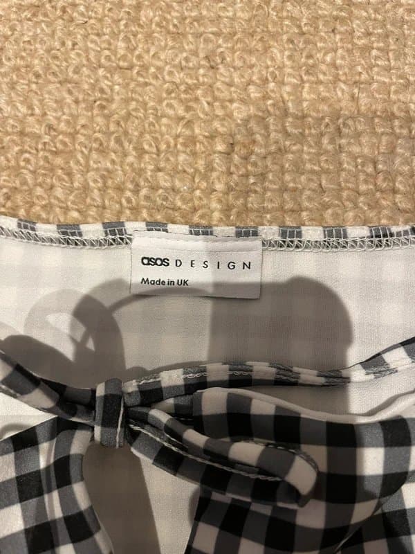 ASOS ASOS gingham top