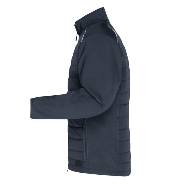 James and Nicholson James and Nicholson Men's Hybrid Jacket in Dark Grey - 3