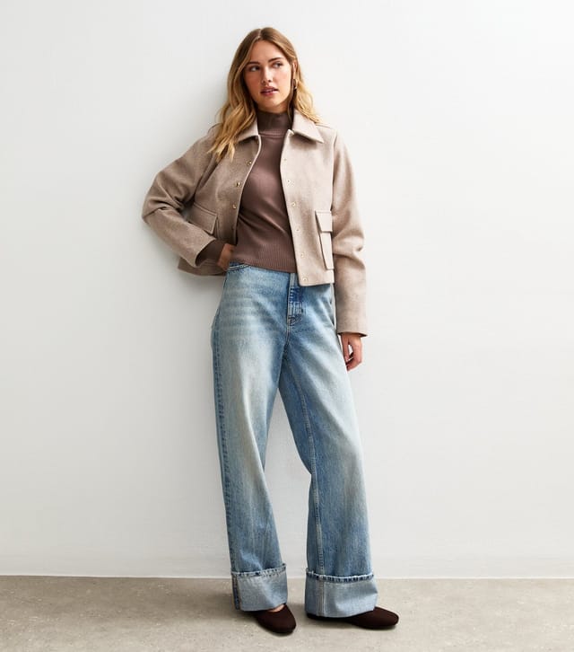 New Look Women's Mink High Neck Knit Jumper New Look - 3