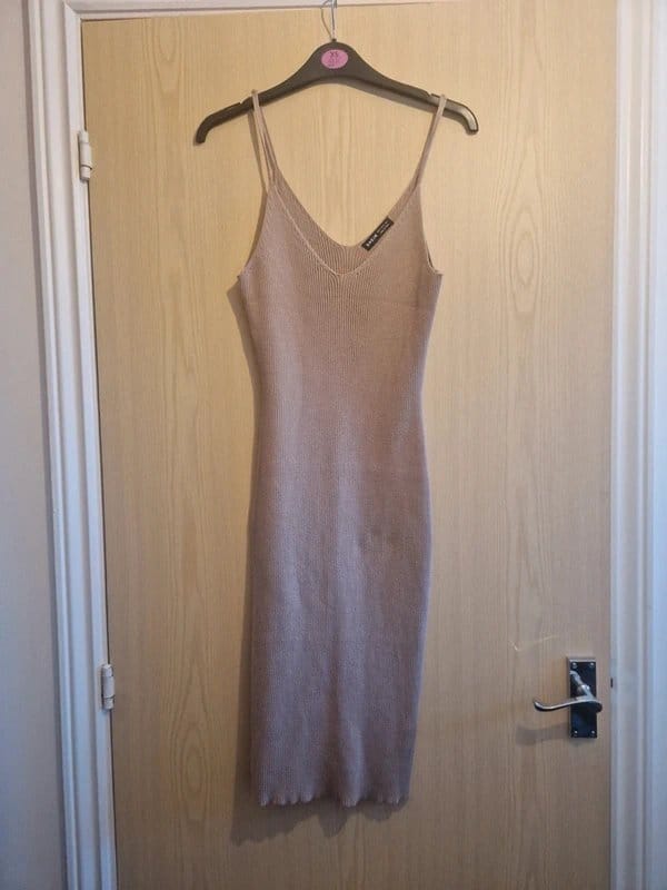 Shein Strappy midi knit dress - 1