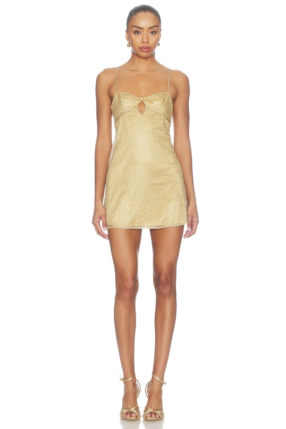 revolve Glitter Slip Dress