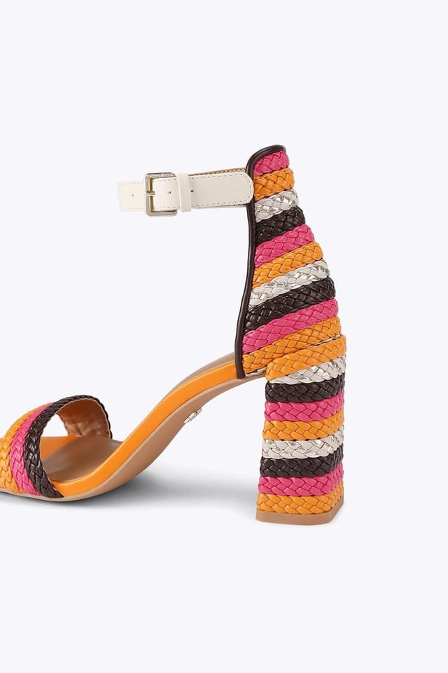 KG Kurt Geiger KG Kurt Geiger Women's 'Sunnie' Sandals in Orange - 3