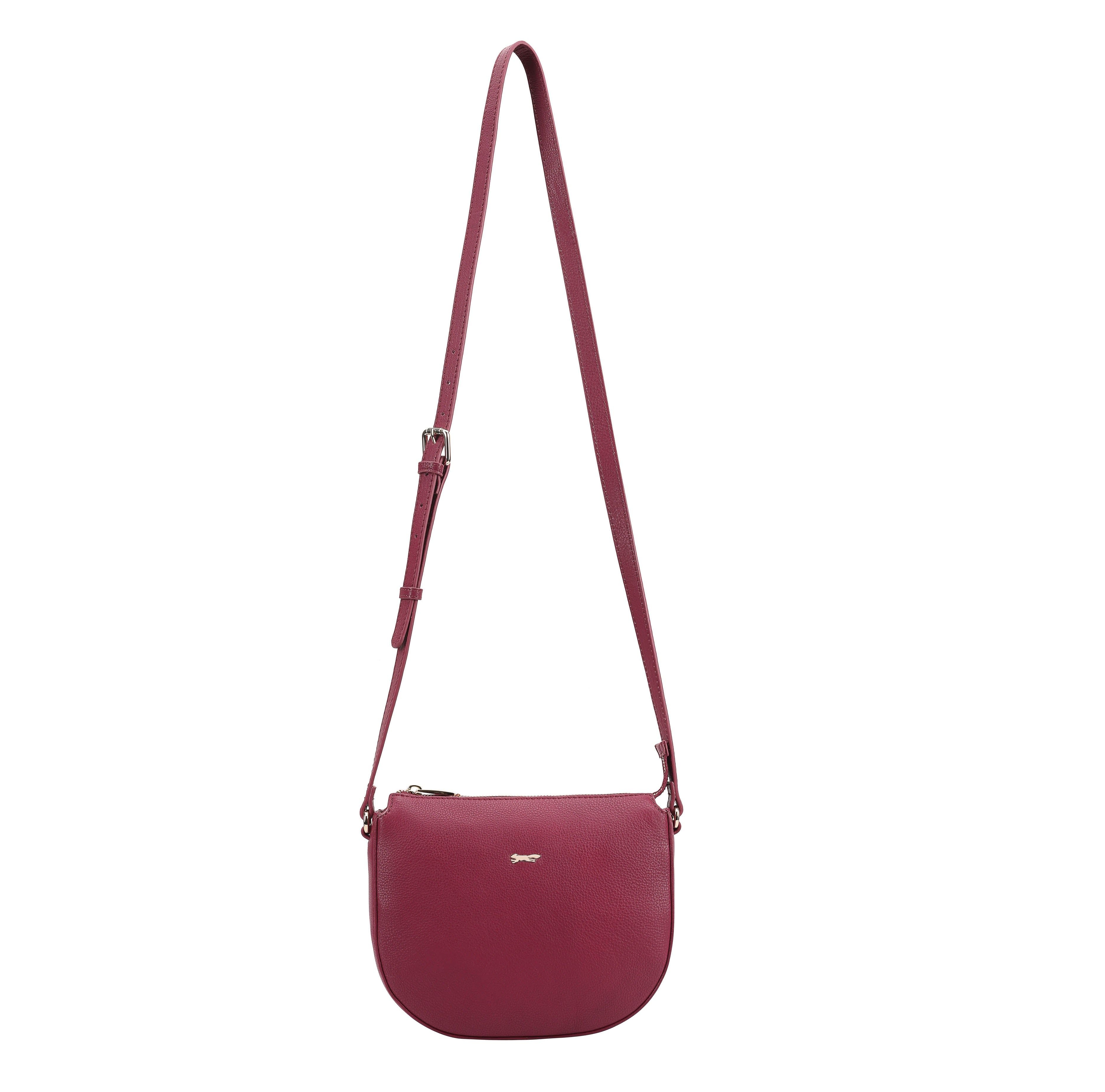 Paul Costelloe Paul Costelloe Women's Hazara Cross Body Bag in Plum - 2