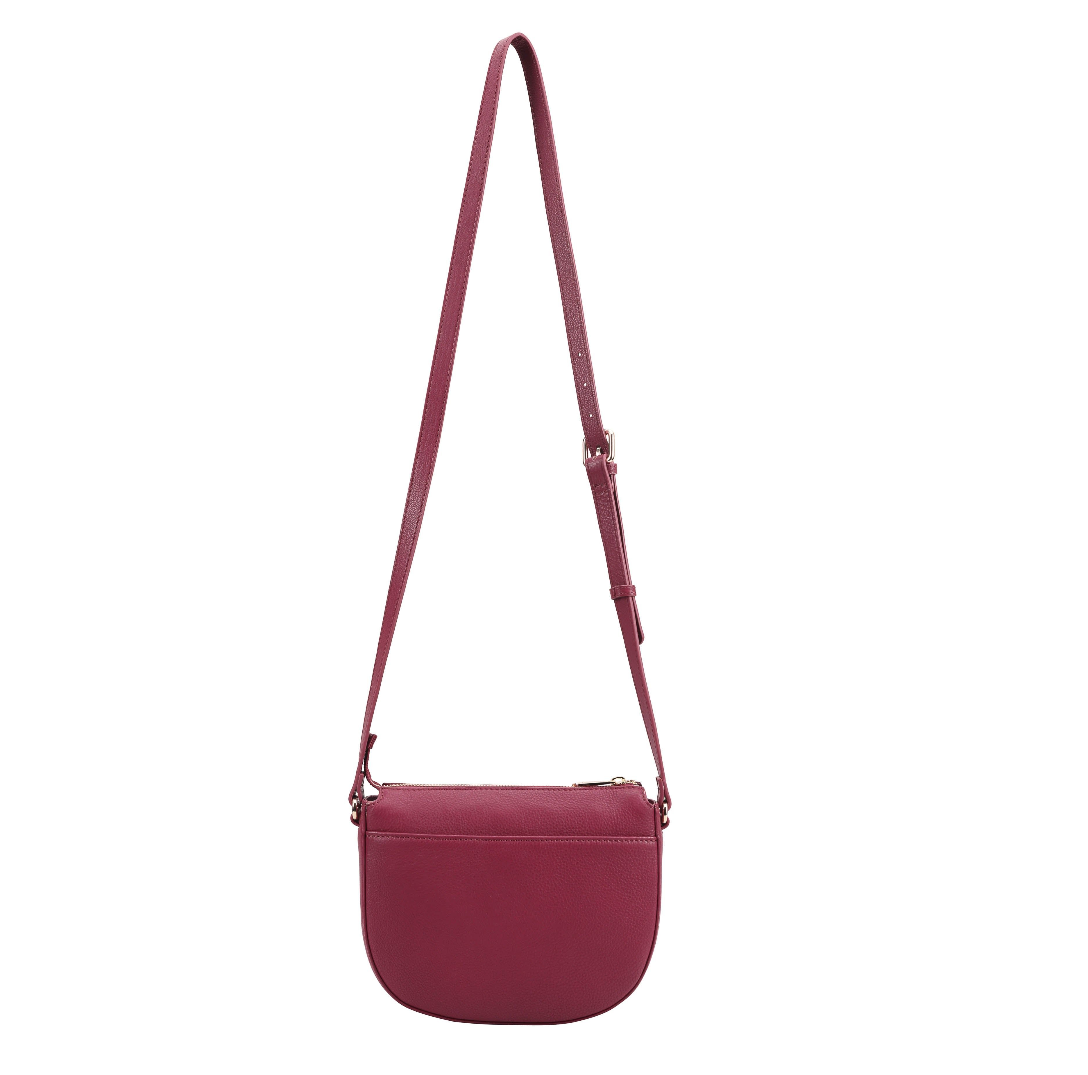 Paul Costelloe Paul Costelloe Women's Hazara Cross Body Bag in Plum - 4