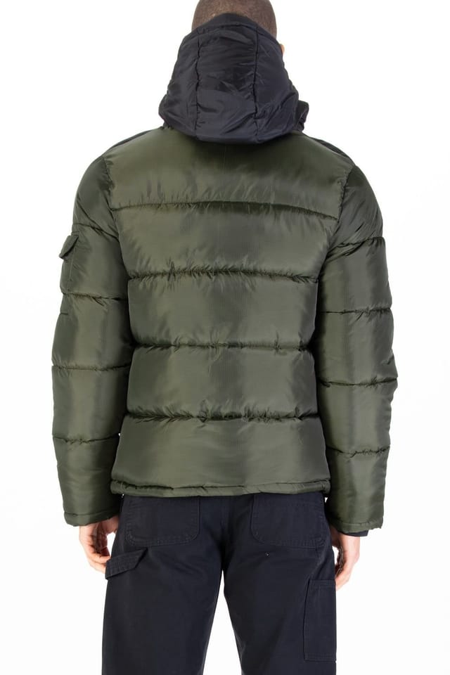 Luke 1977 Luke 1977 Men's Yupick Padded Jacket in Dark Green - 2