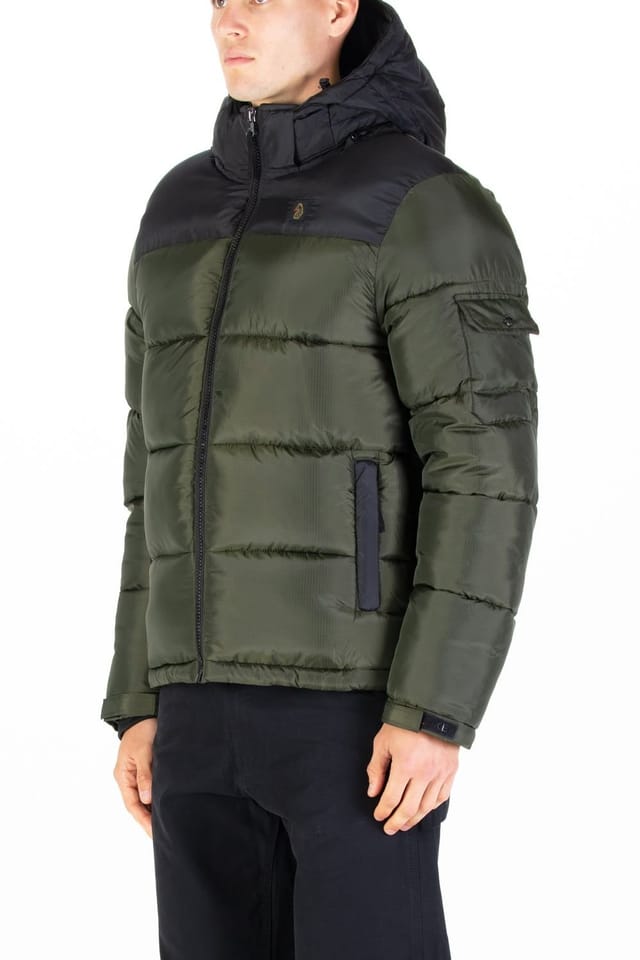 Luke 1977 Luke 1977 Men's Yupick Padded Jacket in Dark Green - 3