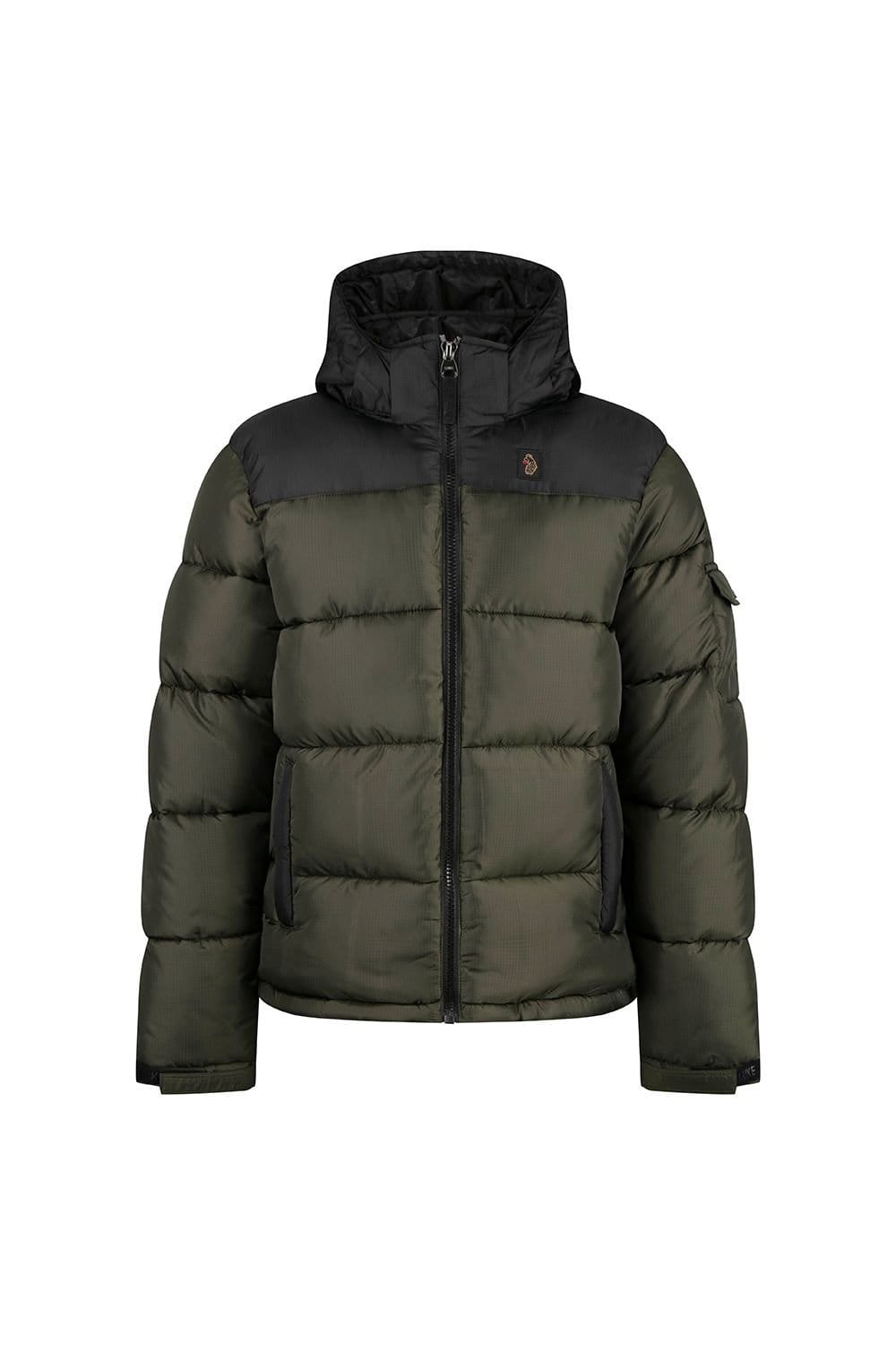 Luke 1977 Luke 1977 Men's Yupick Padded Jacket in Dark Green - 4