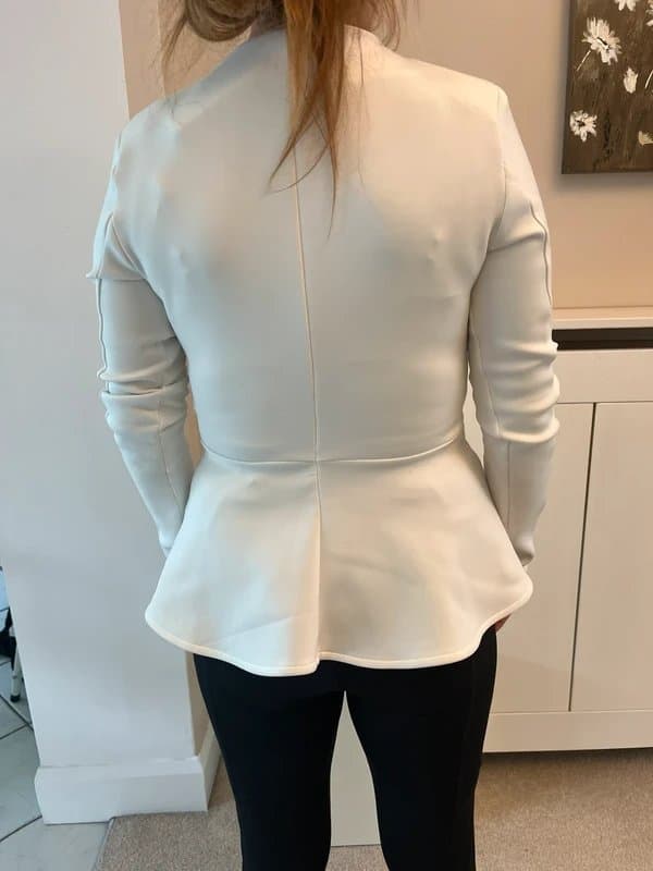 Topshop White Funky Jacket