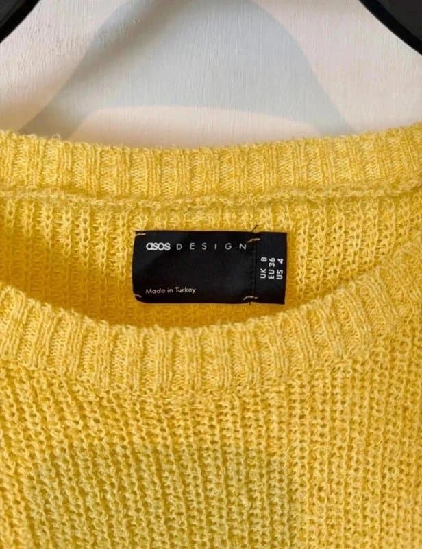ASOS Design Fine knit jumper
