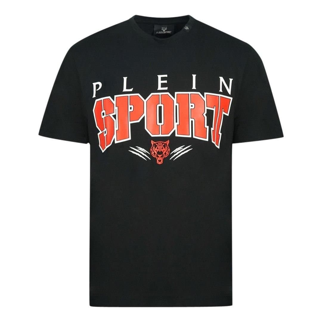 Plein Sport Plein Sport Men's Sport BoldLogo Black T-Shirt