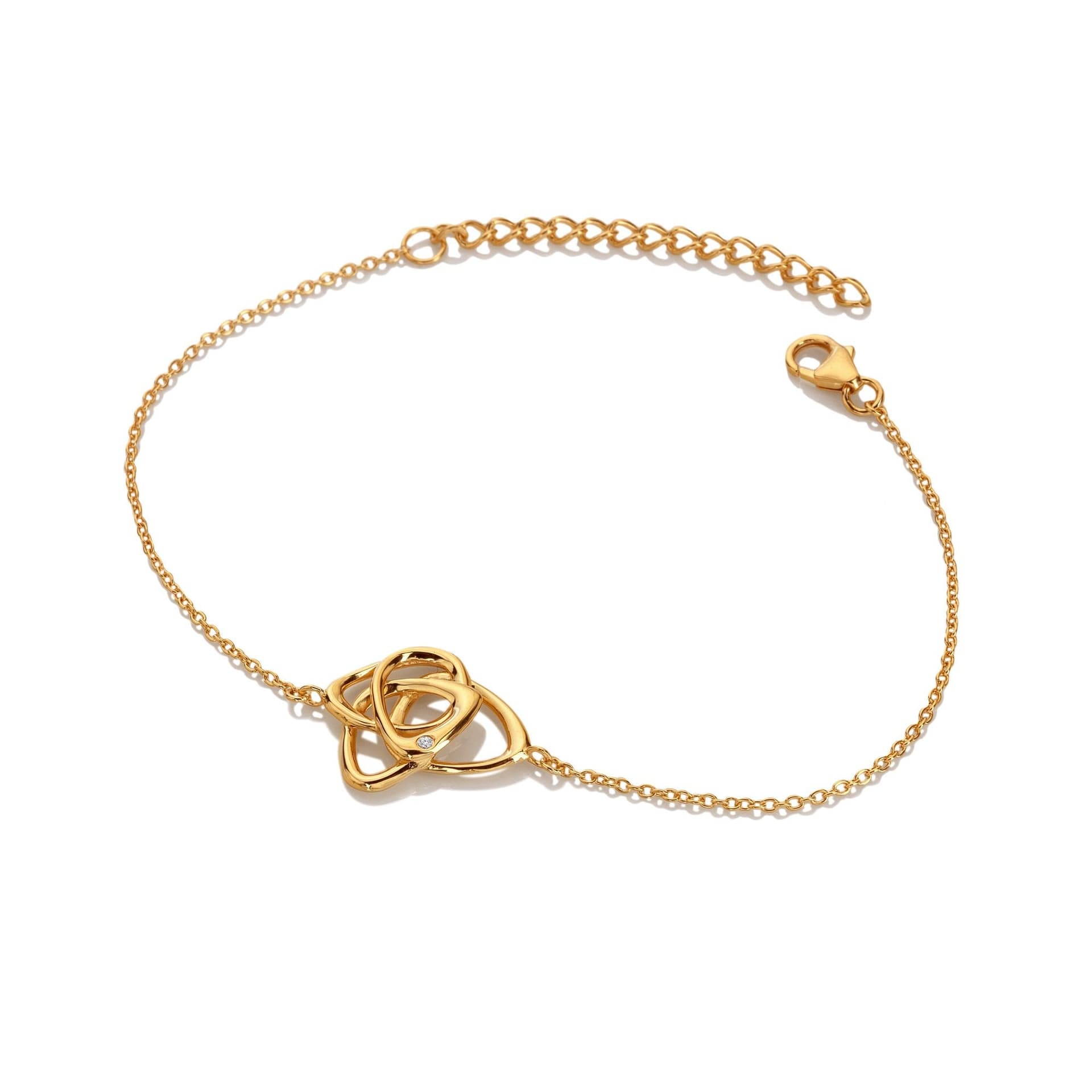 Hot Diamonds Hot Diamonds Women's HD X GE Endless Bracelet in Gold