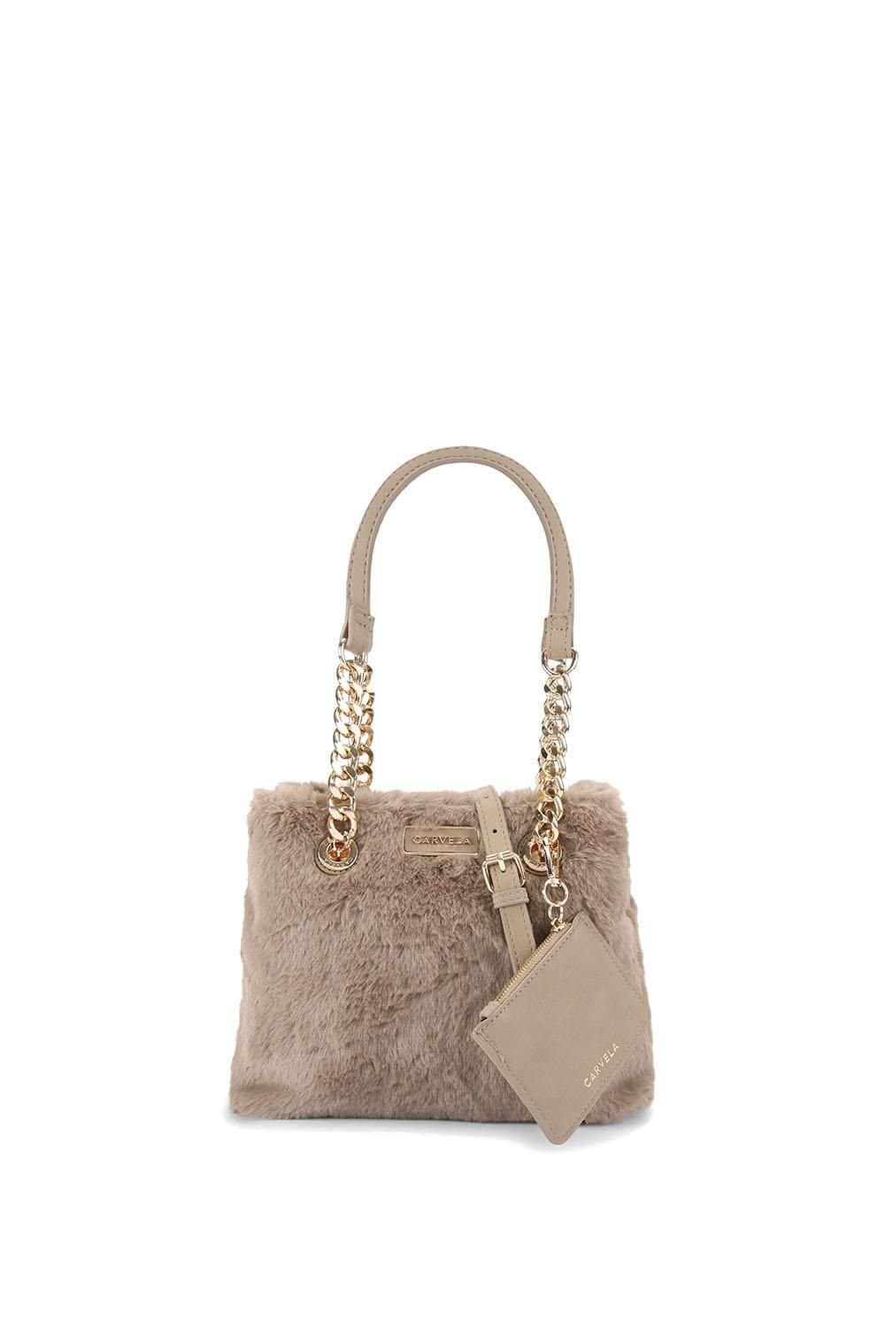 Carvela Carvela Women's 'Mini Cammie 3' Bag in Camel