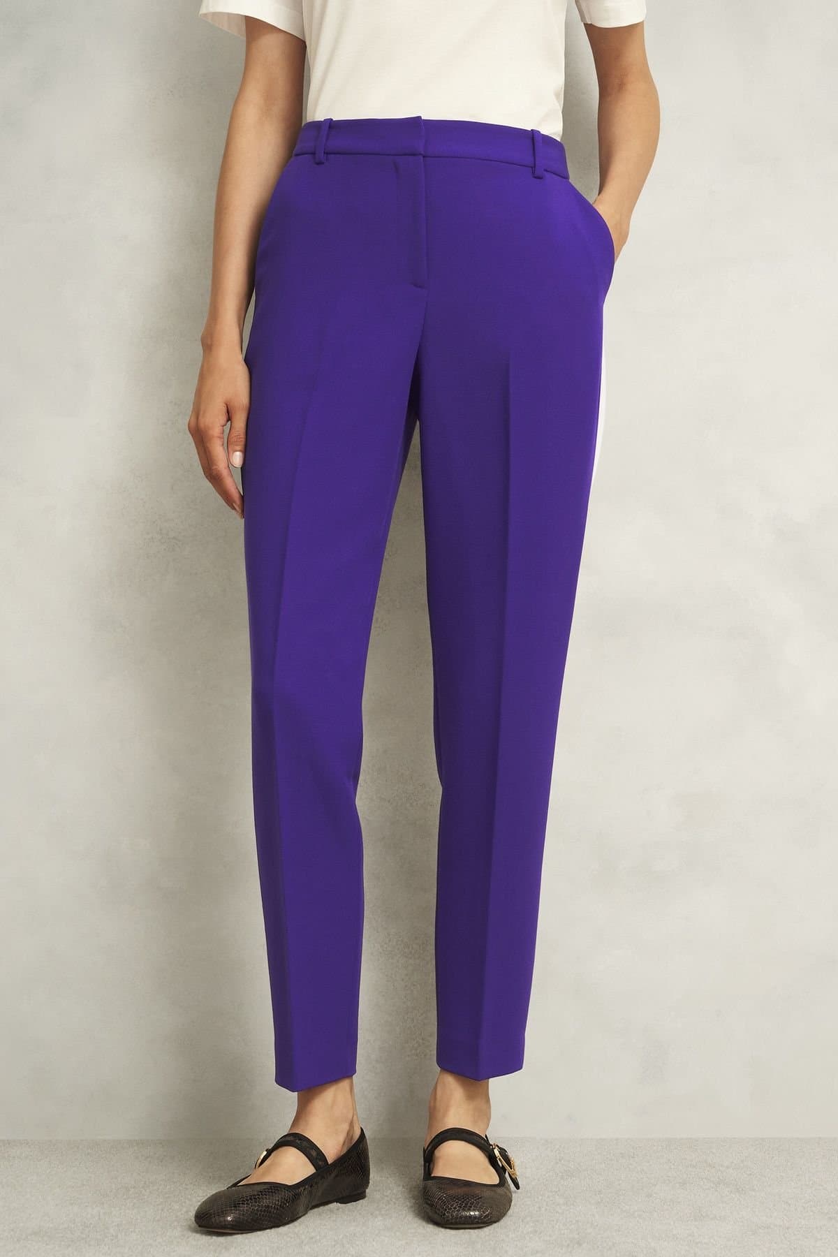 Hobbs London Hobbs London Grape Tapered Trousers for Women