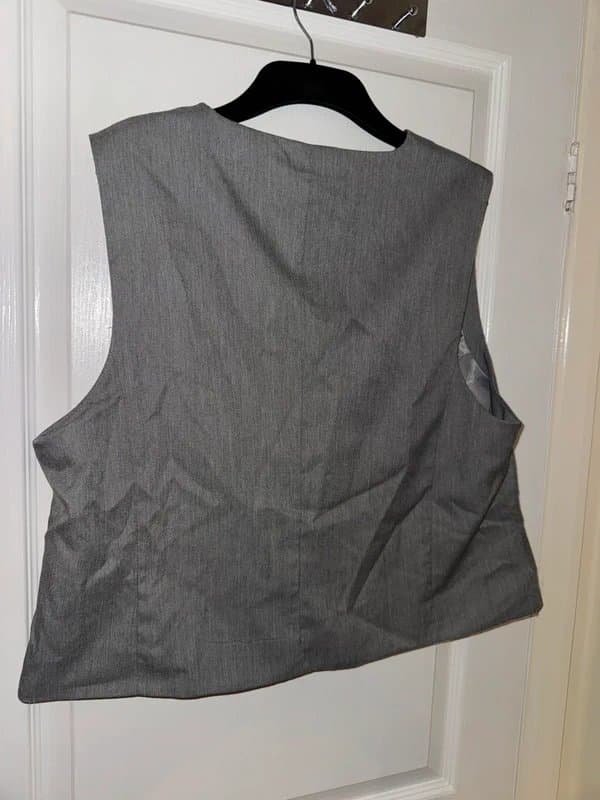 New Look New look grey waistcoat