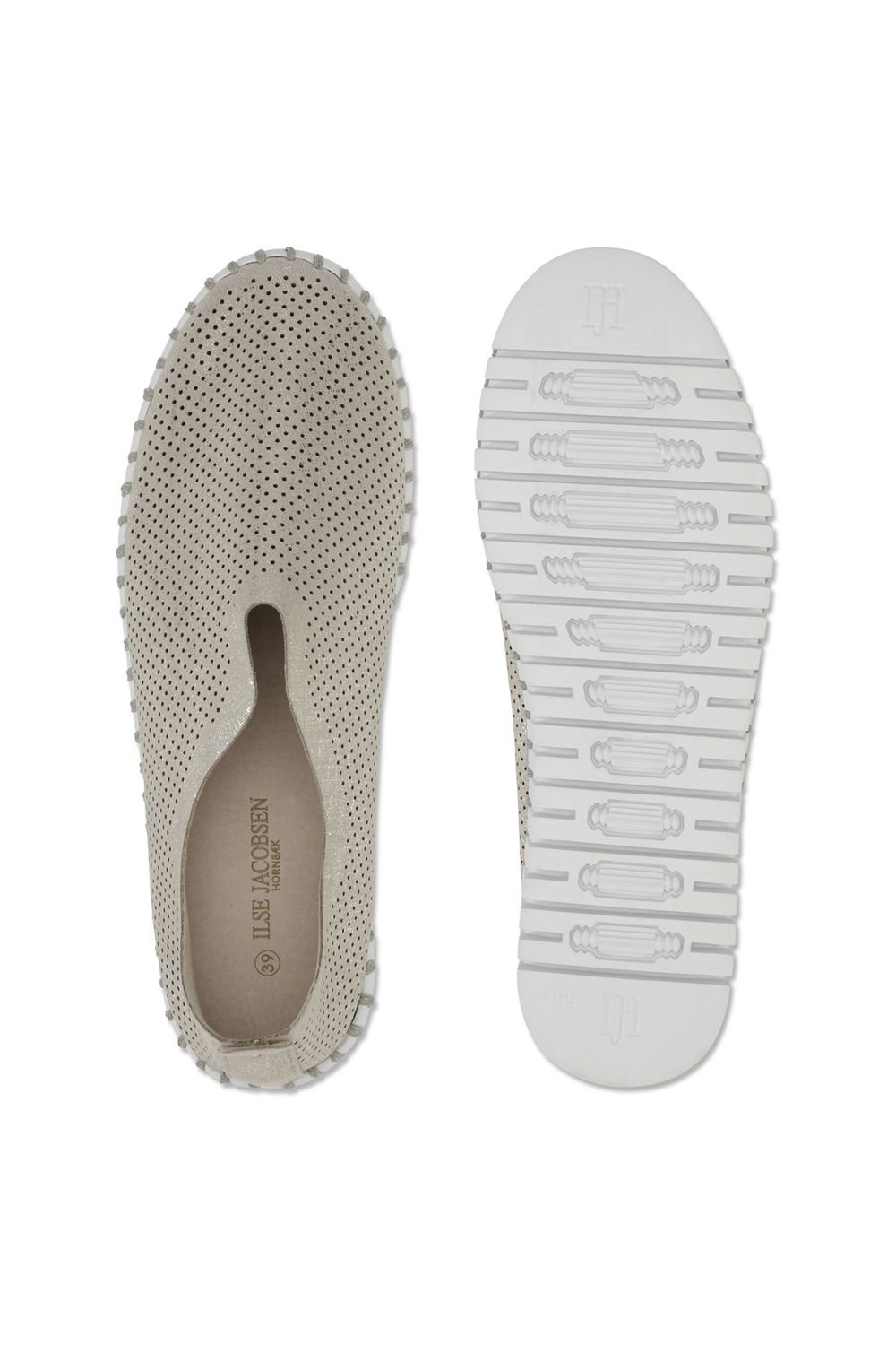 Ilse Jacobsen Ilse Jacobsen Women's Tulip Shoe Platform Silver - 2