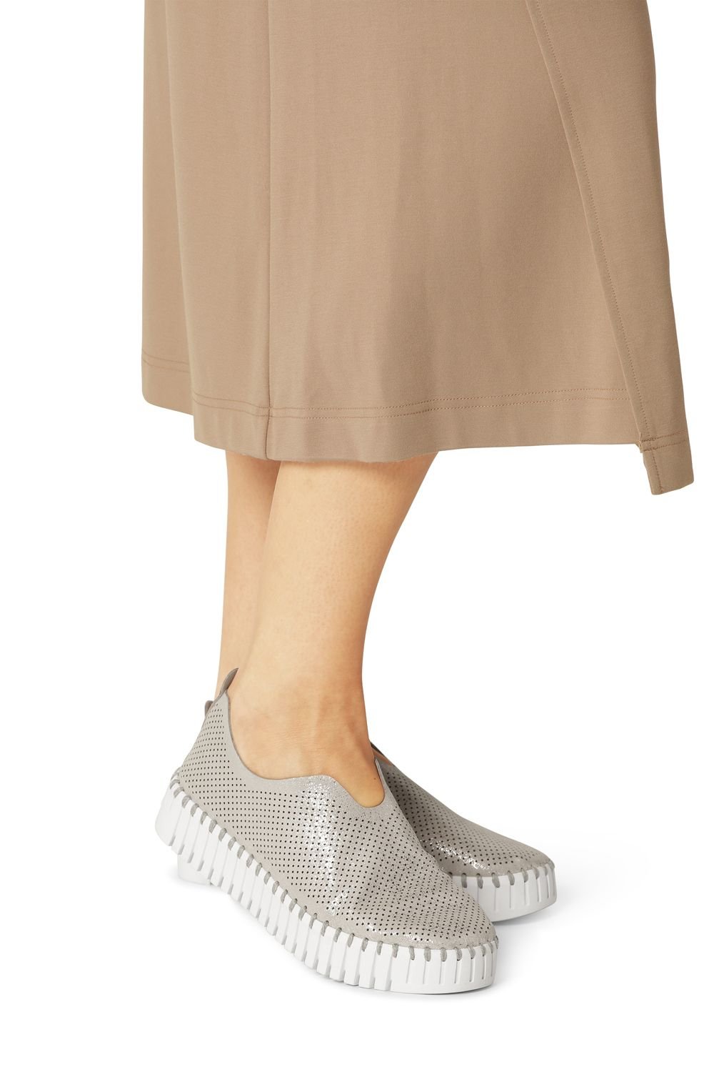 Ilse Jacobsen Ilse Jacobsen Women's Tulip Shoe Platform Silver - 3