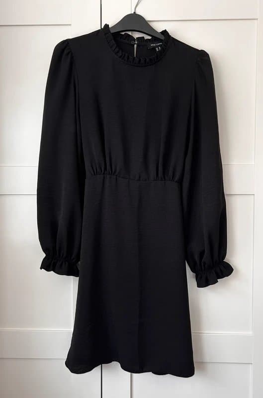 New Look New Look Black Long Sleeve Dress
