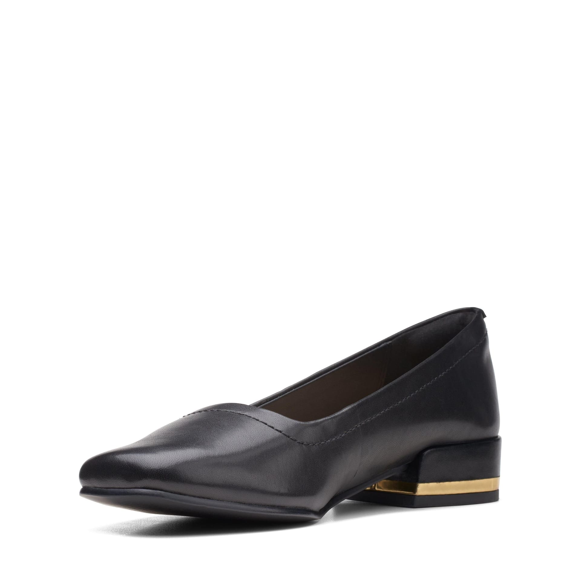 Clarks Clarks Women's Seren 30 Court Black Court Shoes, Slip Ons - 4