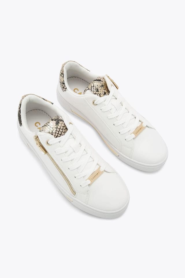 Carvela Carvela Women's 'Diamond Zip' Trainers in White - 2