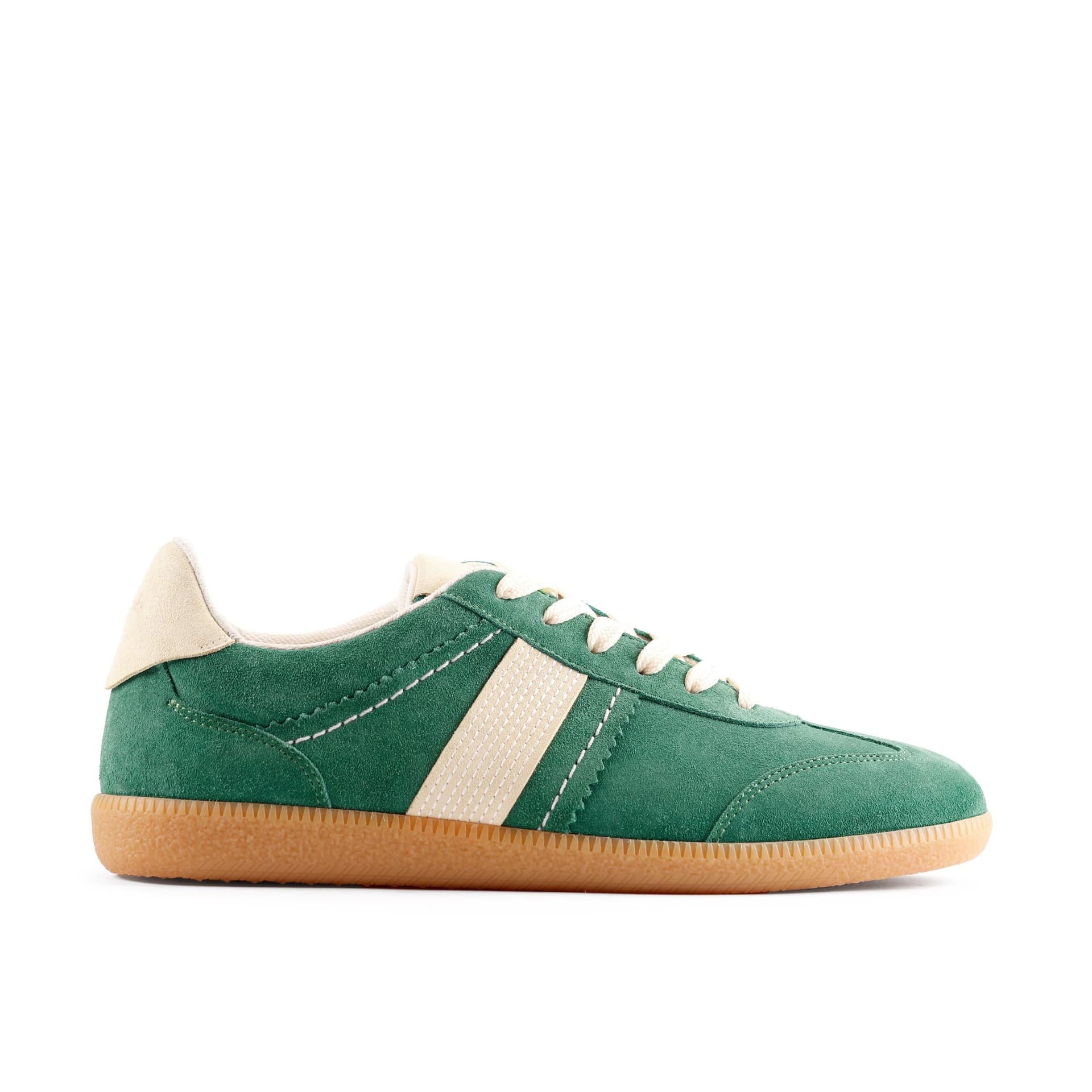 Clarks Clarks Women's Stara Walk Dark Green Suede Trainers