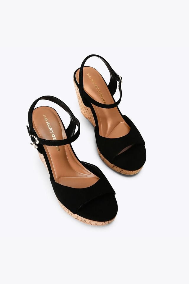 KG Kurt Geiger KG Kurt Geiger Women's 'Patsy' Suede Heels in Black - 2