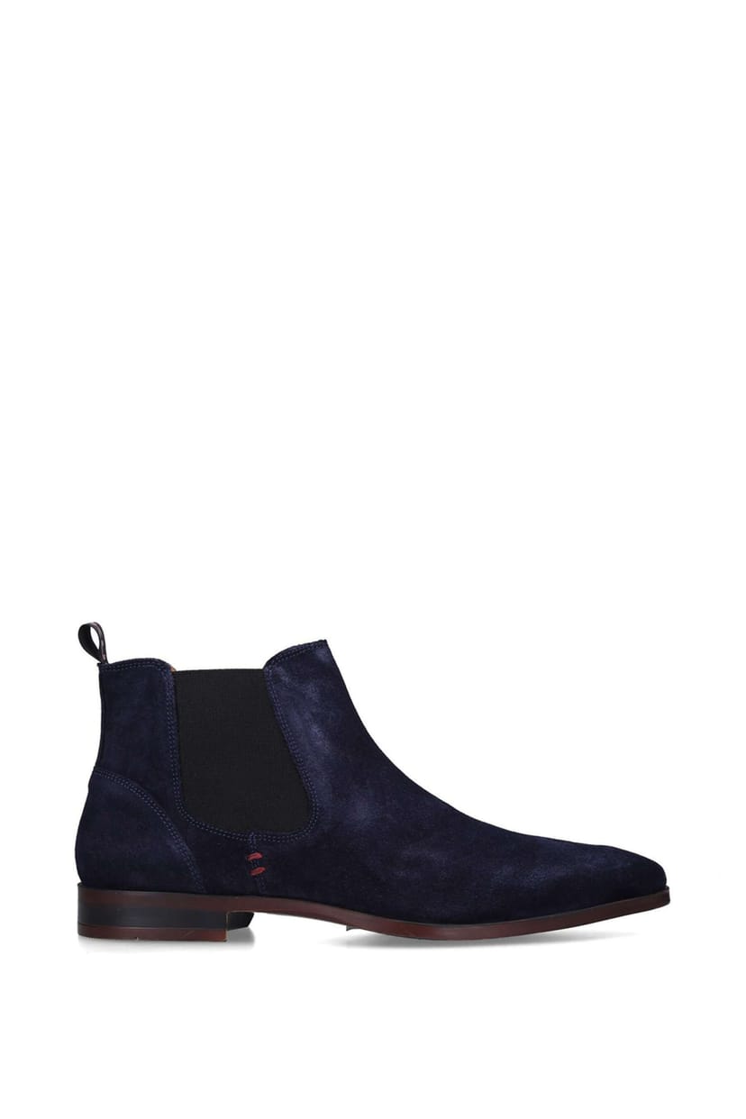 KG Kurt Geiger KG Kurt Geiger Men's 'Pax' Suede Boots in Navy - 1