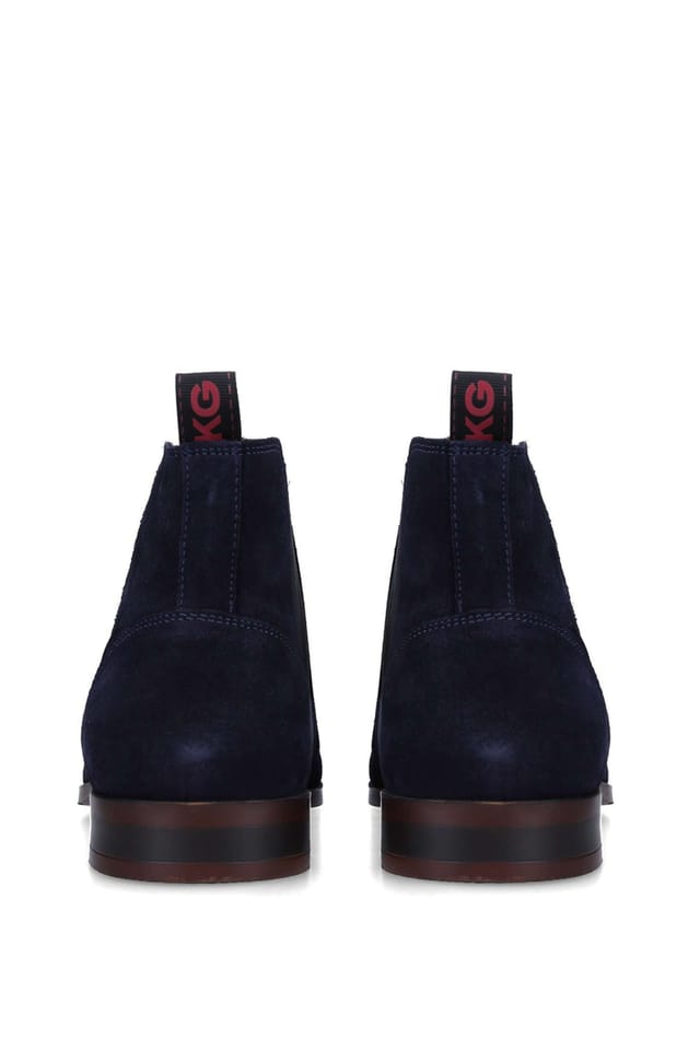 KG Kurt Geiger KG Kurt Geiger Men's 'Pax' Suede Boots in Navy - 3