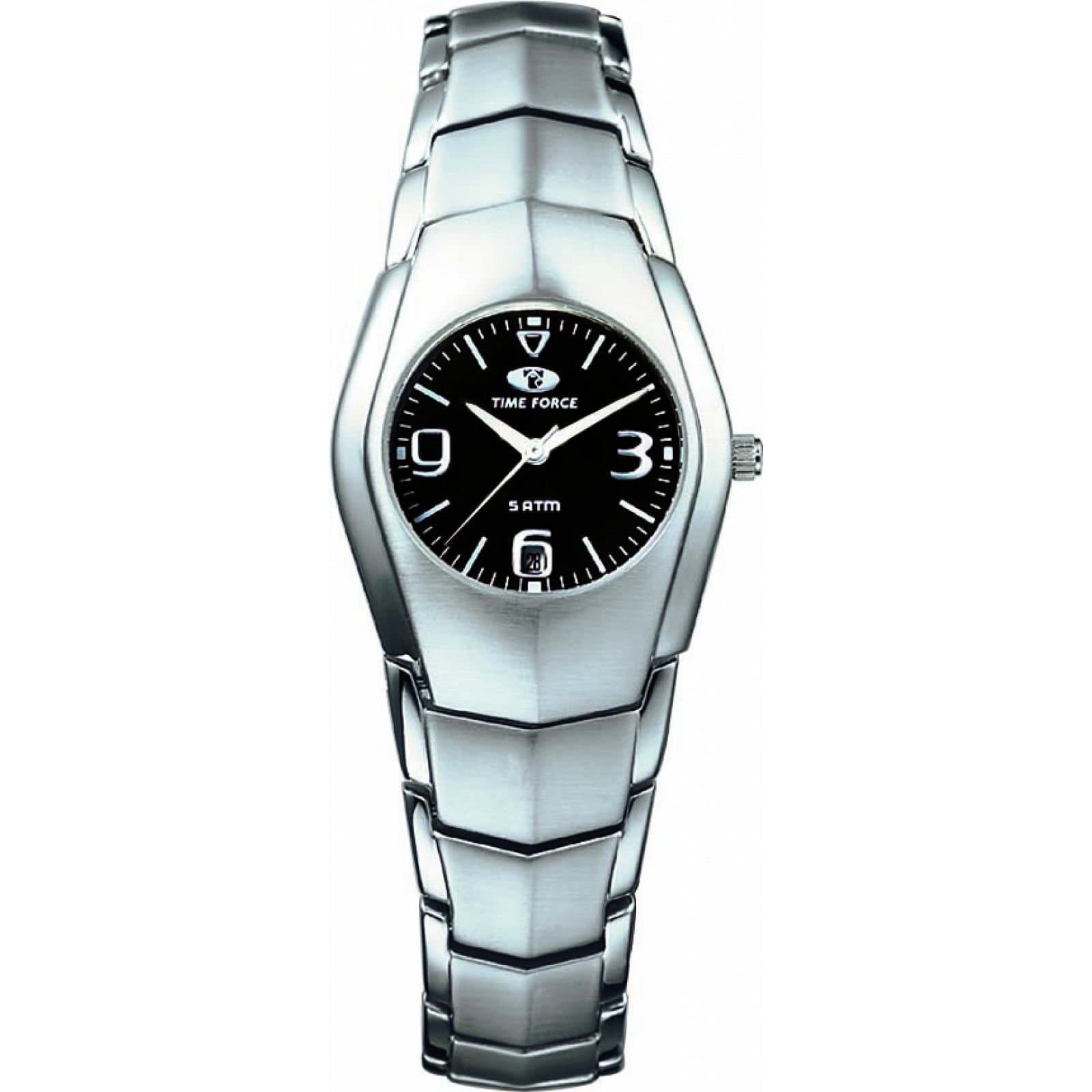 Time Force Time Force Women's TF2296L-01M 27mm Quartz Watch in Silver