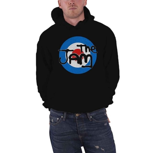 The Jam The Jam Men's Target Logo Hoodie in Black - 3