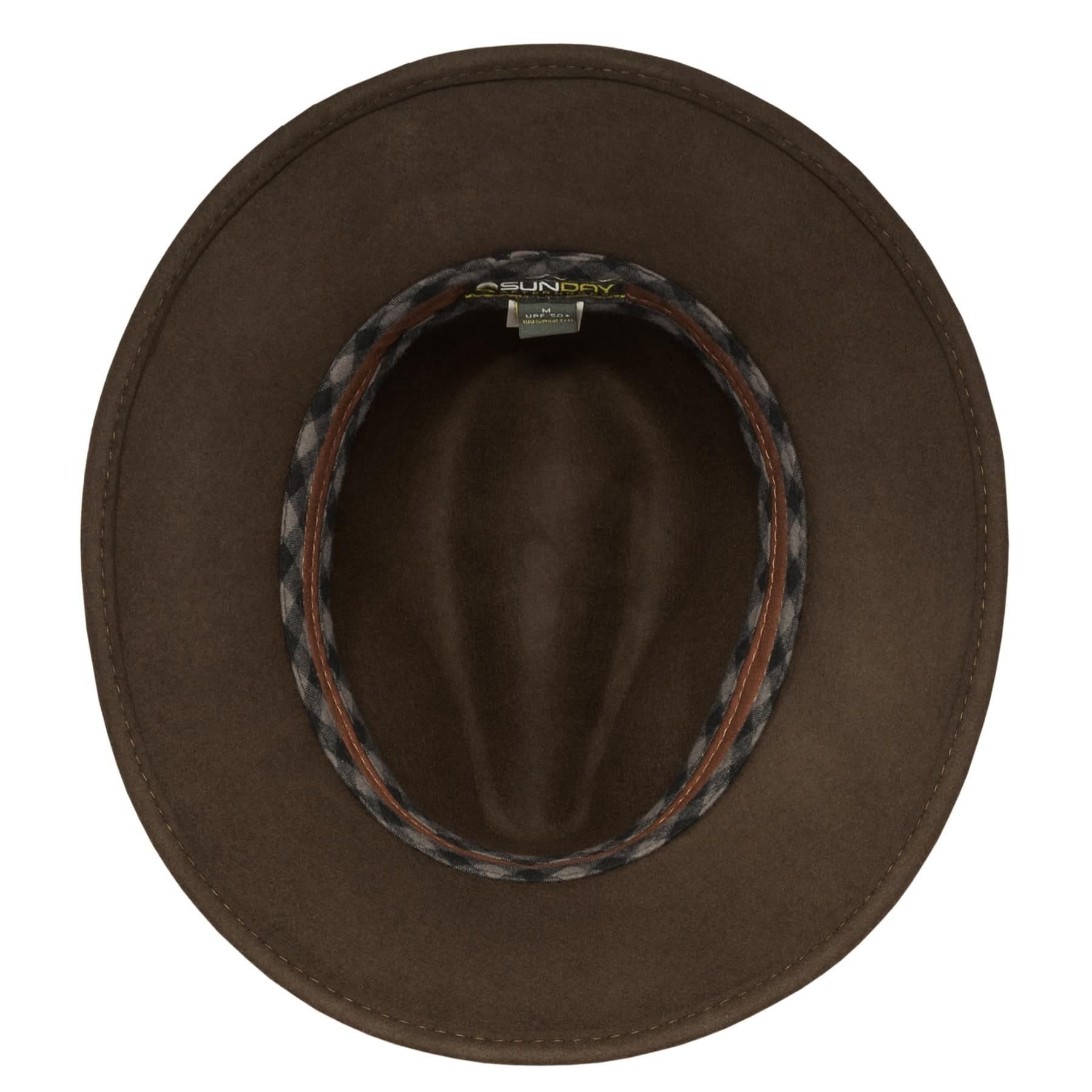 Sunday Afternoons Sunday Afternoons Men's 'Rambler' Packable Water-repellent Wool Felt Hat in Olive - 4